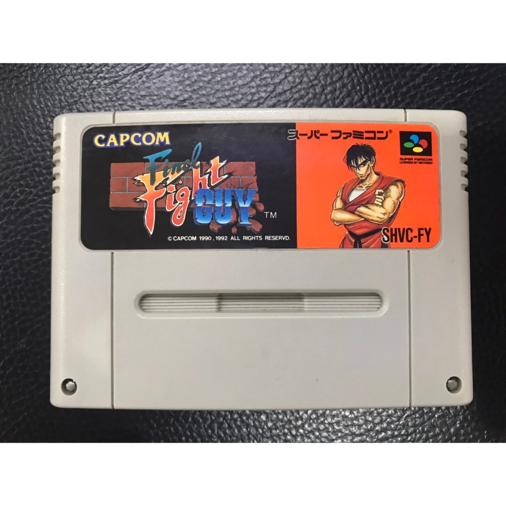 ตลับแท้ (SFC)Final Fight Guy (SHVC-FY)(Japan) Super Famicom สินค้ามือสองนำเข้าจากญี่ปุ่น