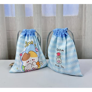 Moshi Moshi กระเป๋าหูรูด ถุงหูรูด กระเป๋าผ้ามีหูรูด DRAWSTRING BAG