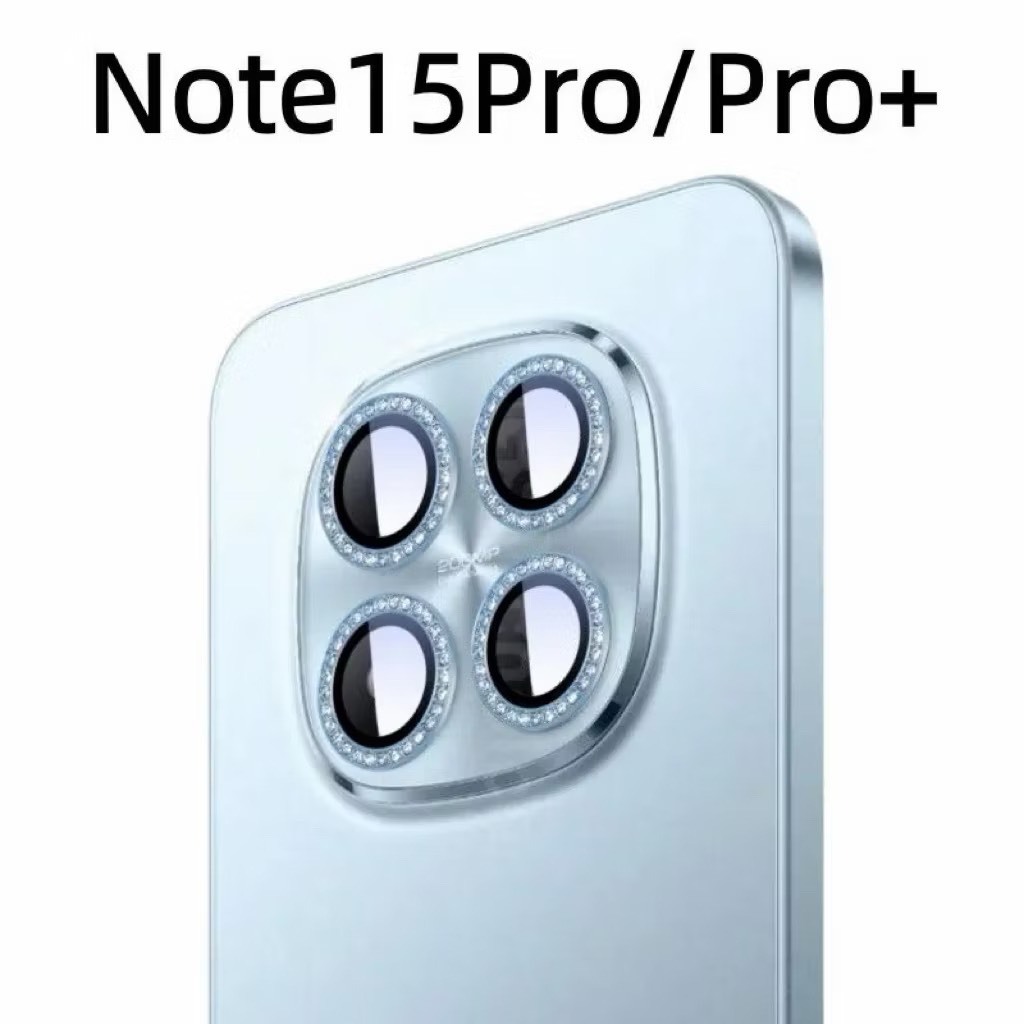 ฟิล์มเลนส์กล้อง เพชร สำหรับ RedmiNote15Pro Note15Proplus กันรอยขีดข่วน