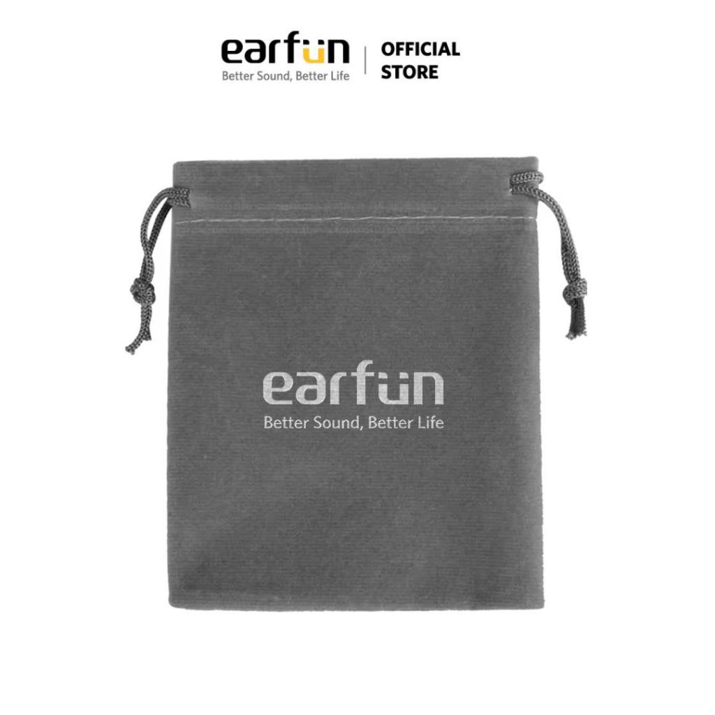[Free Gift] EarFun ซองผ้ากำมะหยี่ สำหรับใส่ หูฟัง EarBuds 9.5 CM. x 12.5 CM