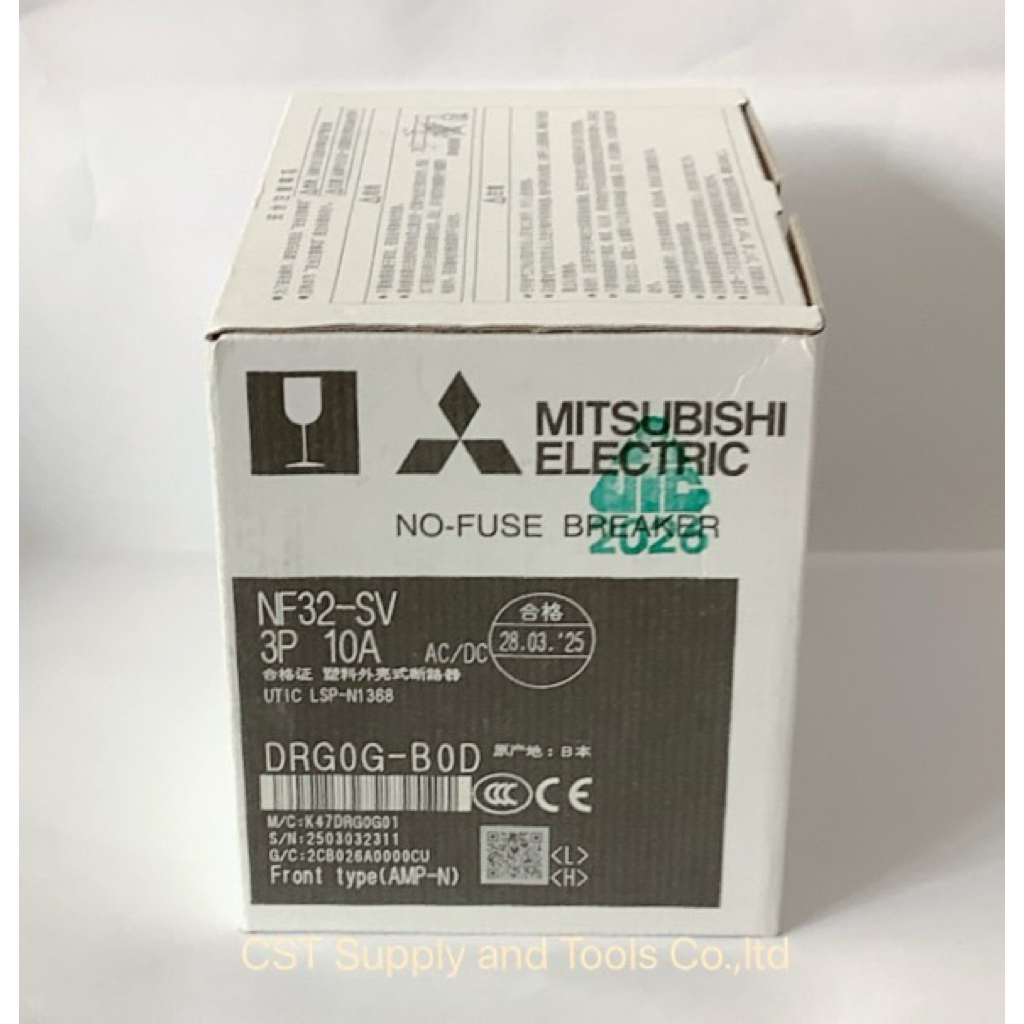 MITSUBISHI NF32-SV 3P เบรกเกอร์ MCCB ขนาด 3P 10A 16A