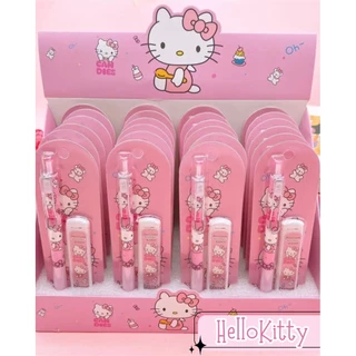 ชุดดินสอกด Hello Kitty จากSanrio.มาพร้อมกับ ไส้ดินสอขนาด 0.5 มม. บรรจุในตลับน่ารัก.​1เซ็ต​💖​