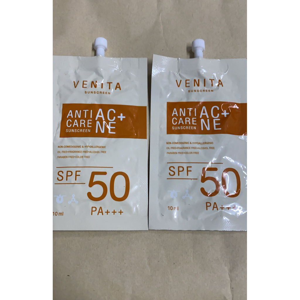 เวนิต้า ครีมกันแดดเวนิต้า VENITA anti acne care sunscreen spf50 Pa+++plus