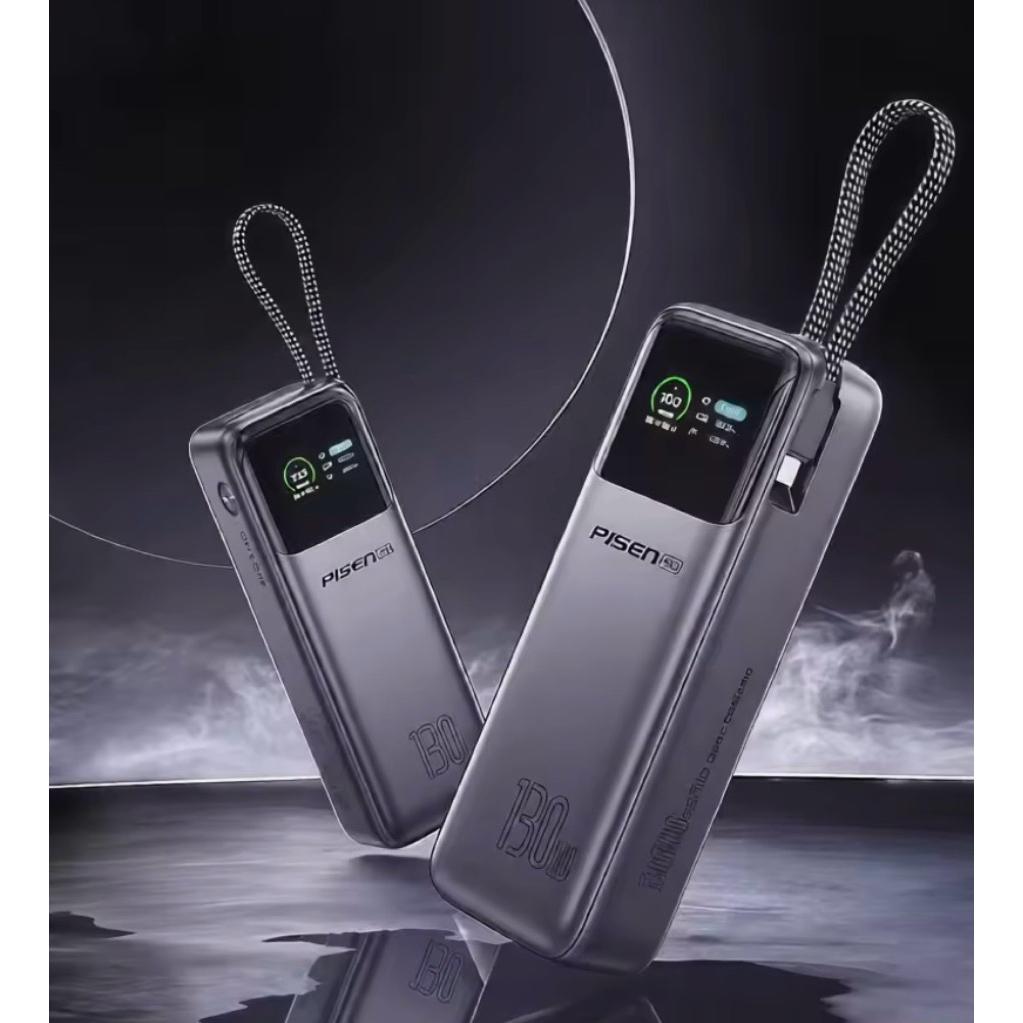 3c ใช้ที่จีนได้ Powerbank PISEN 20,000 mAh 130w TP-D107 (CCC Power bank)