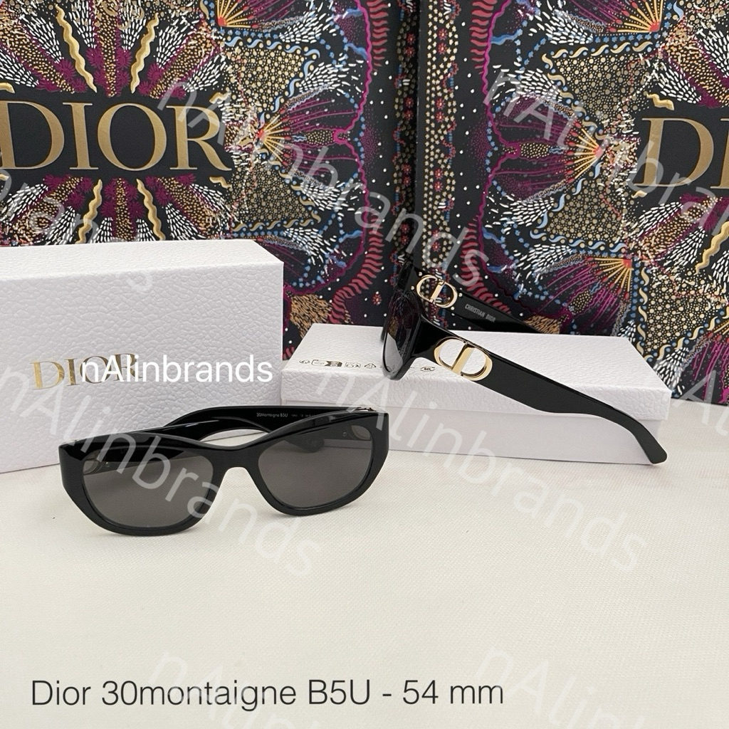 ✅🇹🇭nAlinbrands พร้อมส่ง New100%💯DIOR SUNGLASSES 30 MONTAIGNE B5U