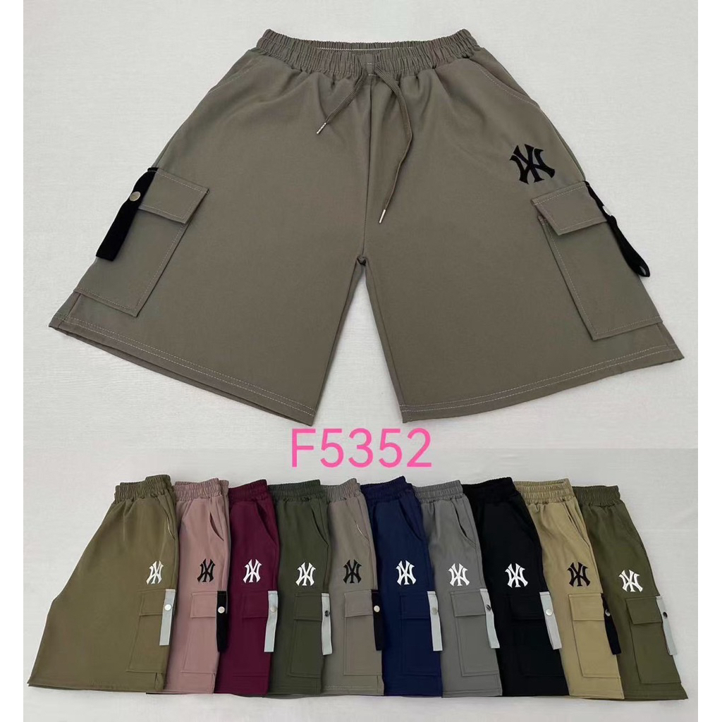 กางเกงขาสั้นคาร์โก้ ฟรีไซซ์ คละแบบ 5352