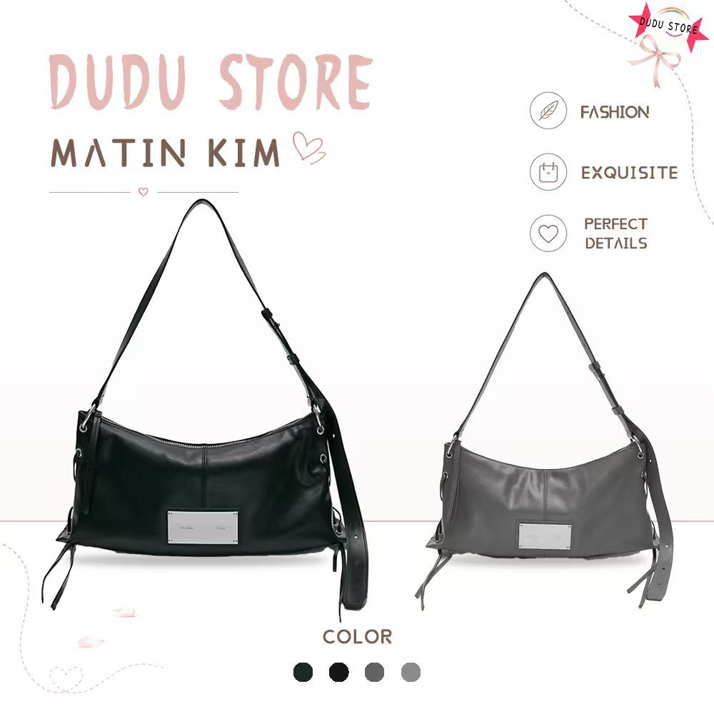 🌼รับหิ้วของจากเกาหลี【ของแท้ 100%】MATIN KIM BAG 👜กระเป๋าสะพายข้าง