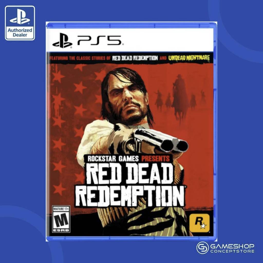 [ส่งด่วน] PlayStation : PS5 Red Dead Redemption แถมภาคเสริม Undead Nightmare (USA)