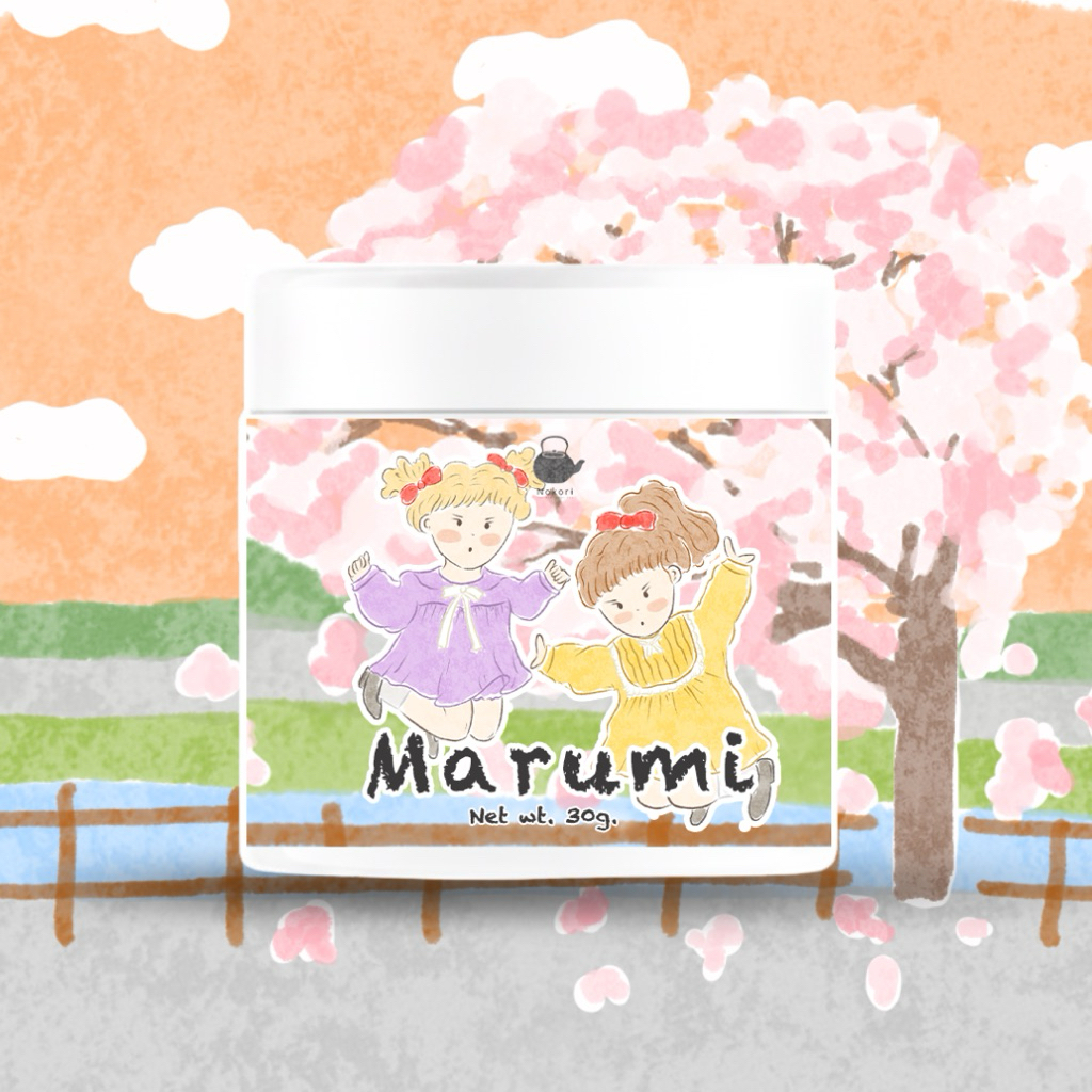 Nokori ผงมัทฉะชาเขียว รุ่น Marumi ขนาด 30 กรัม