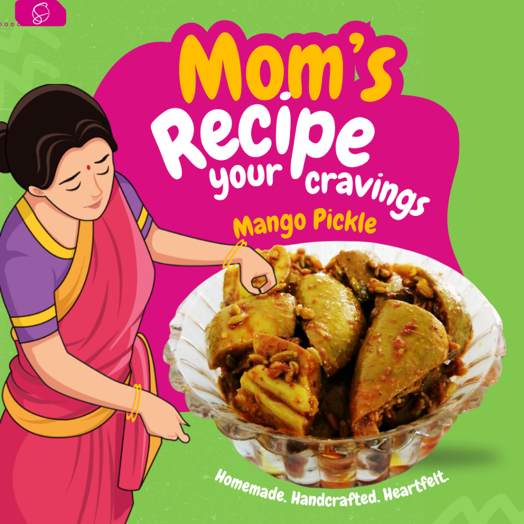 {**ส่งฟรี**} SMALL INDIA Homemade Mango Pickle India Achaar Freshly Made On Order