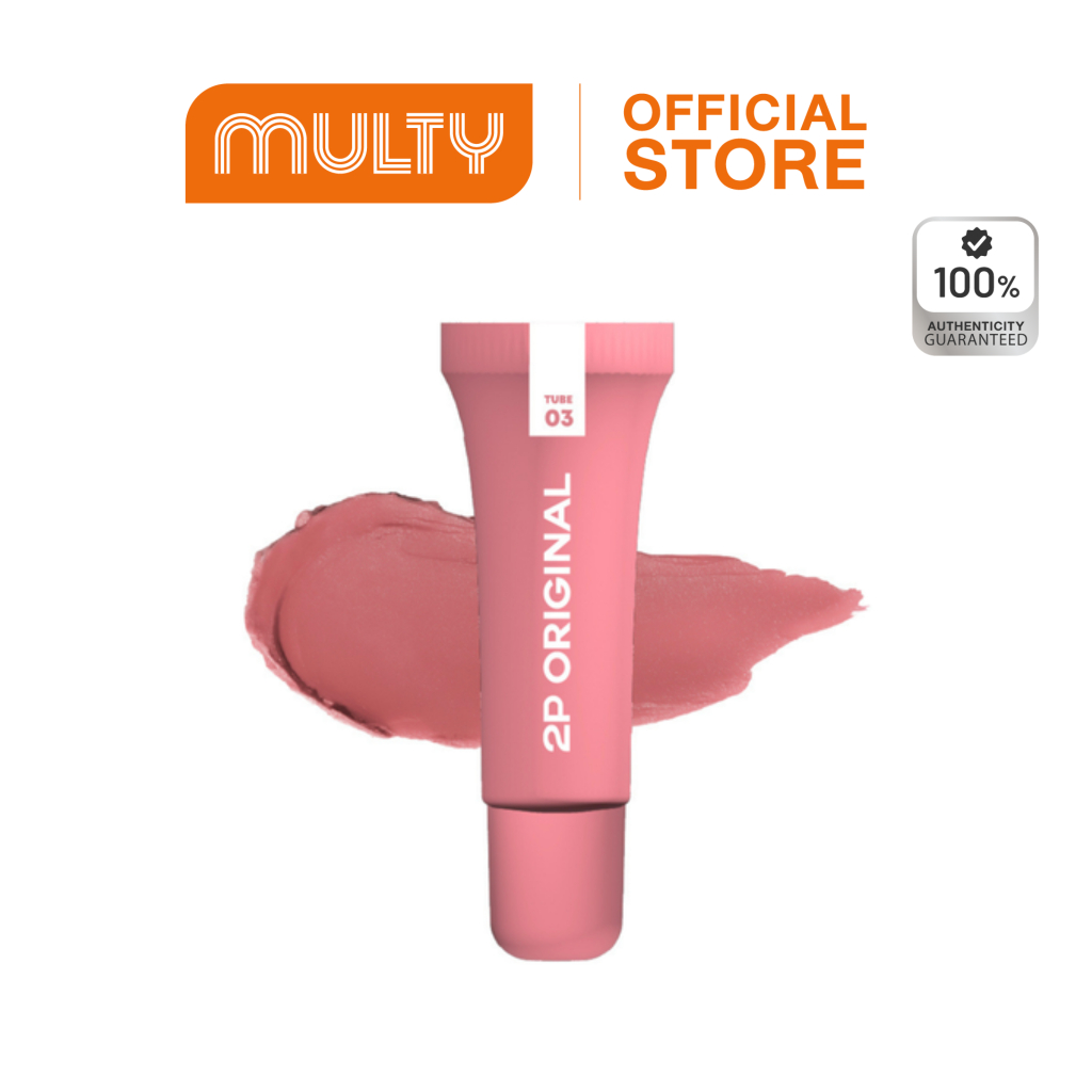 2P ORIGINAL Oh My Tint Tube 4 g.ลิปทินท์เนื้อละมุน