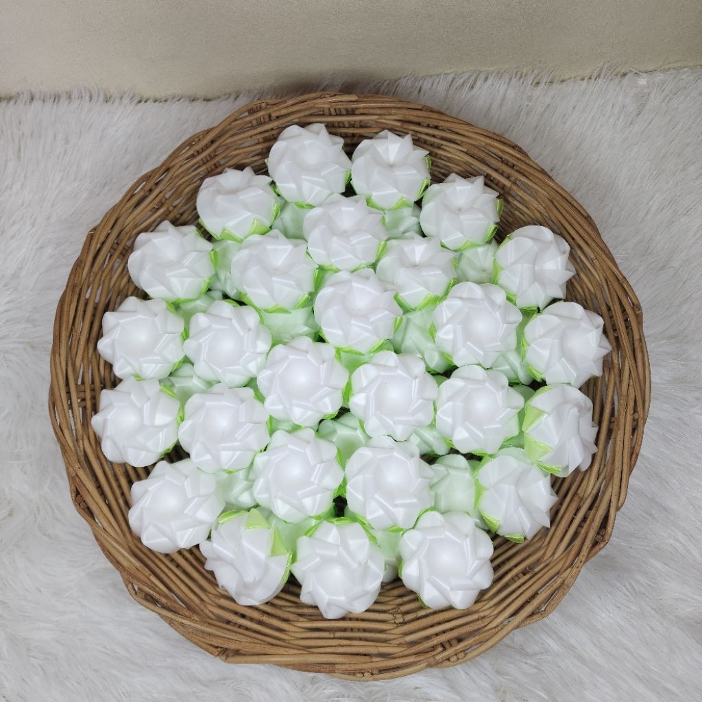 พร้อมส่งเหรียญโปรยทาน​ดอกมะลิ ​(ตัวเปล่า)​ เซตละ 10 20 50 ชิ้น