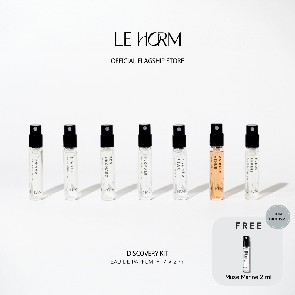LE HORM Discovery Kit (ขนาด 2ml. 7 กลิ่น) - ค้นหากลิ่นที่ใช่
