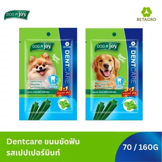 DOG n joy ด็อก เอ็นจอย ขนมสุนัขขัดฟัน เสริมวิตามิน Dent Care สำหรับสุนัขทุกวัย 10 ชิ้น (เลือกรสชาติและขนาดได้)