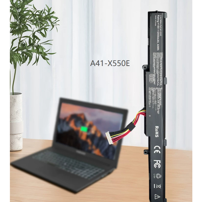 A41-X550E แบตเตอรี่แล็ปท็อปสำหรับ ASUS A41-X550E K550D D451V A450JF X450J X550D