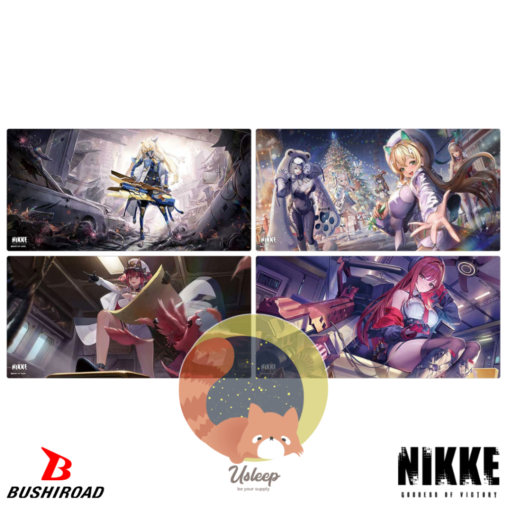 Bushiroad Rubber Mat Collection V2 Goddess of Victory:NIKKE : HERO DEBUT, MIRACLE SNOW, GOLDEN SHIP
