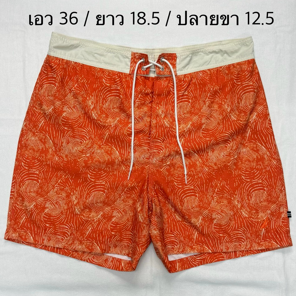 กางเกงมือสอง Nautica สีส้ม (SH383)