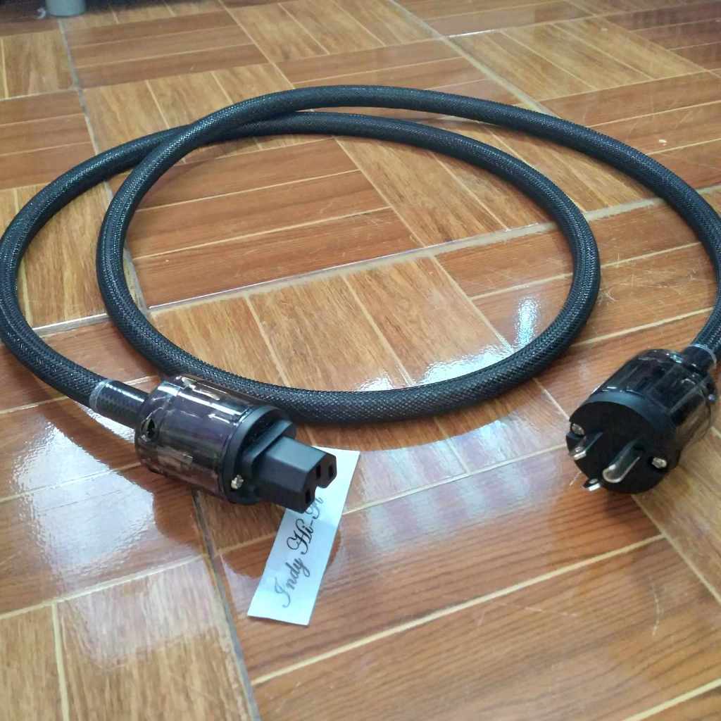*แบบหุ้มตาข่ายไนล่อน*  สายไฟเยอรมัน   HELUKABEL  Y-CY-JZ 4g2.5 รุ่นท็อปมีชิลด์ถักหุ้มตลอดเส้น