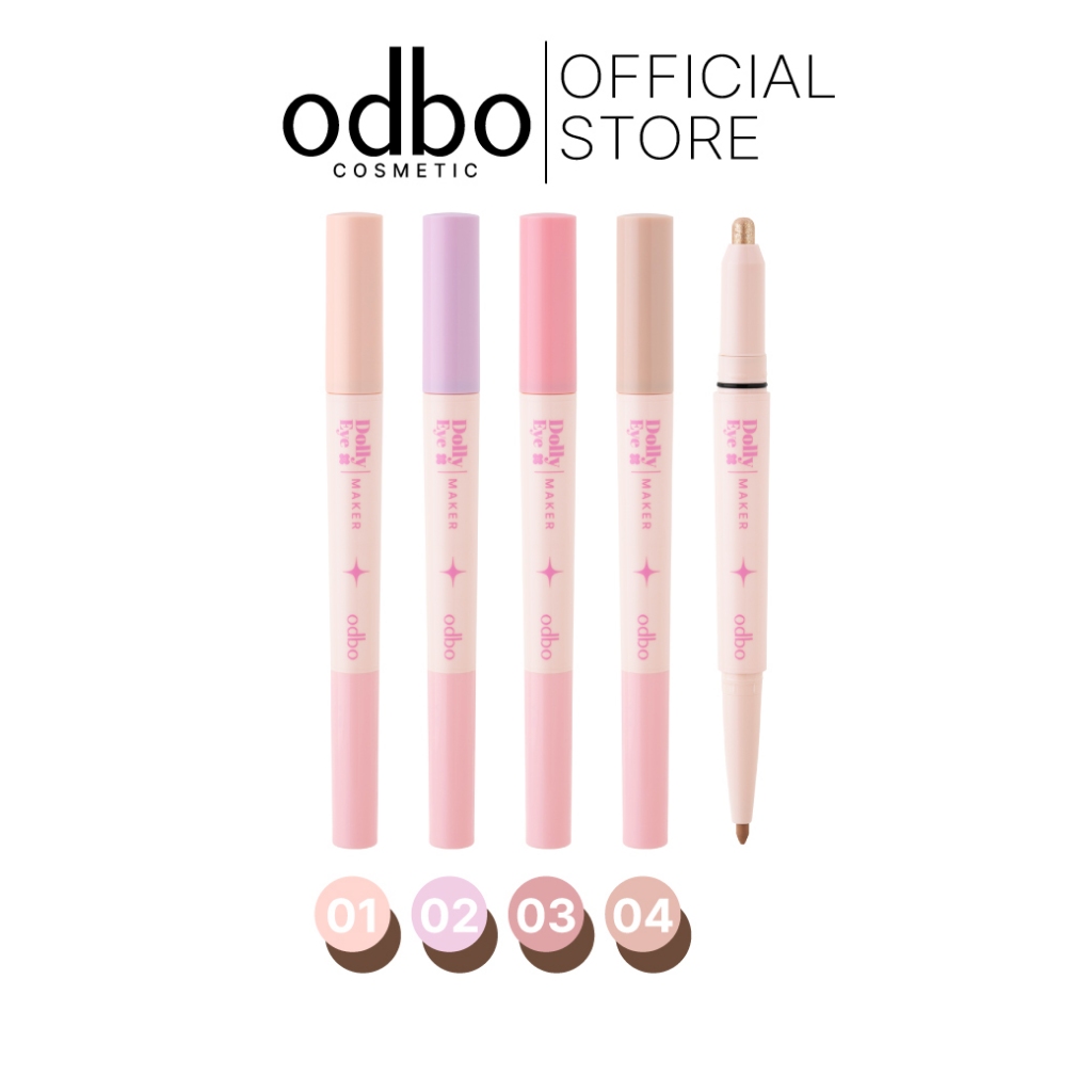 odbo (NEW!! ปากกาดอลลี่อาย ของแท้ส่งตรงจากแบรนด์ 100%)DOLLY EYE MAKER #ดอลลี่อาย - OD2036