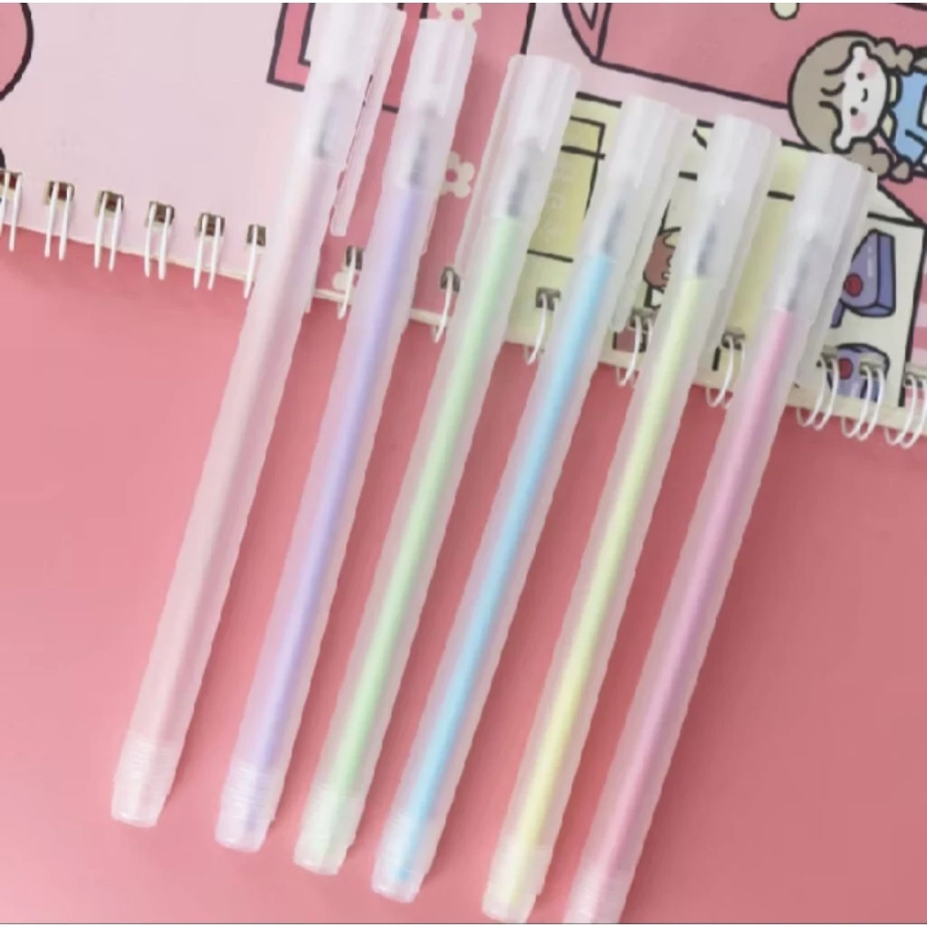 ปากกาเจล MUJI 0.38 และ 0.5 มม. คุณภาพดี