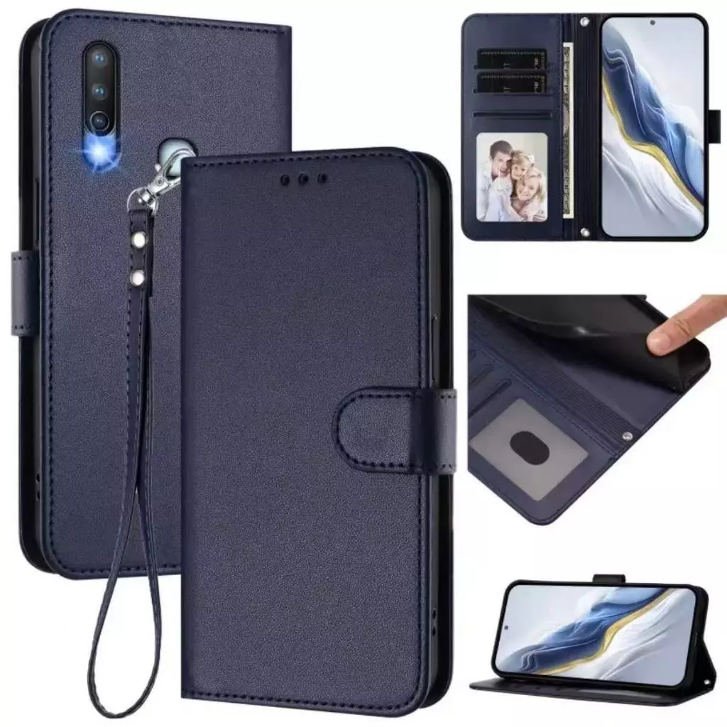 เคสฝาพับหนัง ล็อคได้ สำหรับ Vivo Y19 Y11 Y12 Y15 Y17 เคสกันกระแทกฝาพับ พร้อมช่องใส่บัตร