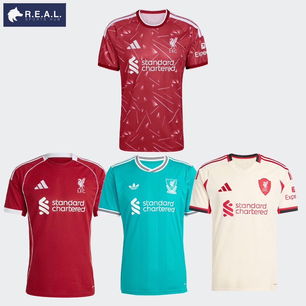 เสื้อฟุตบอล LIVERPOOL 25/26 26/27 [KA6852 JV6423 JV6487 JV6428]