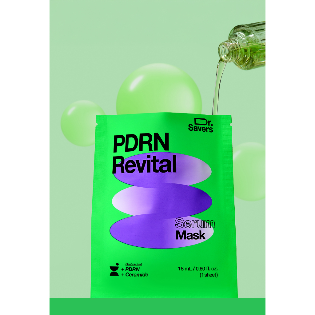 It'S SKIN Dr.Savers PDRN Revital Serum Mask 18ml 10 แผ่น รูปที่ 4