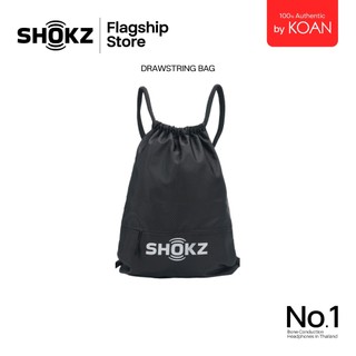 Shokz Drawstring Bag กระเป๋าผ้าสะพายหลัง