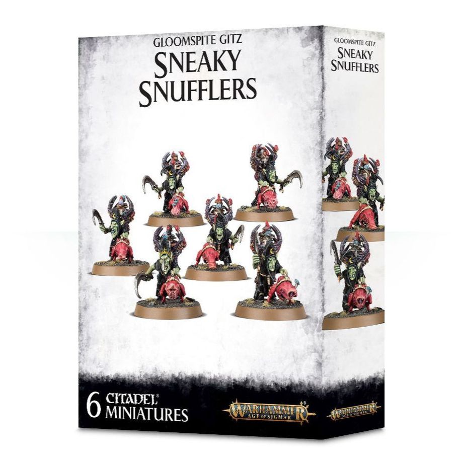 Warhammer AoS : Gloomspite Gitz : Sneaky Snufflers ( Web Direct )