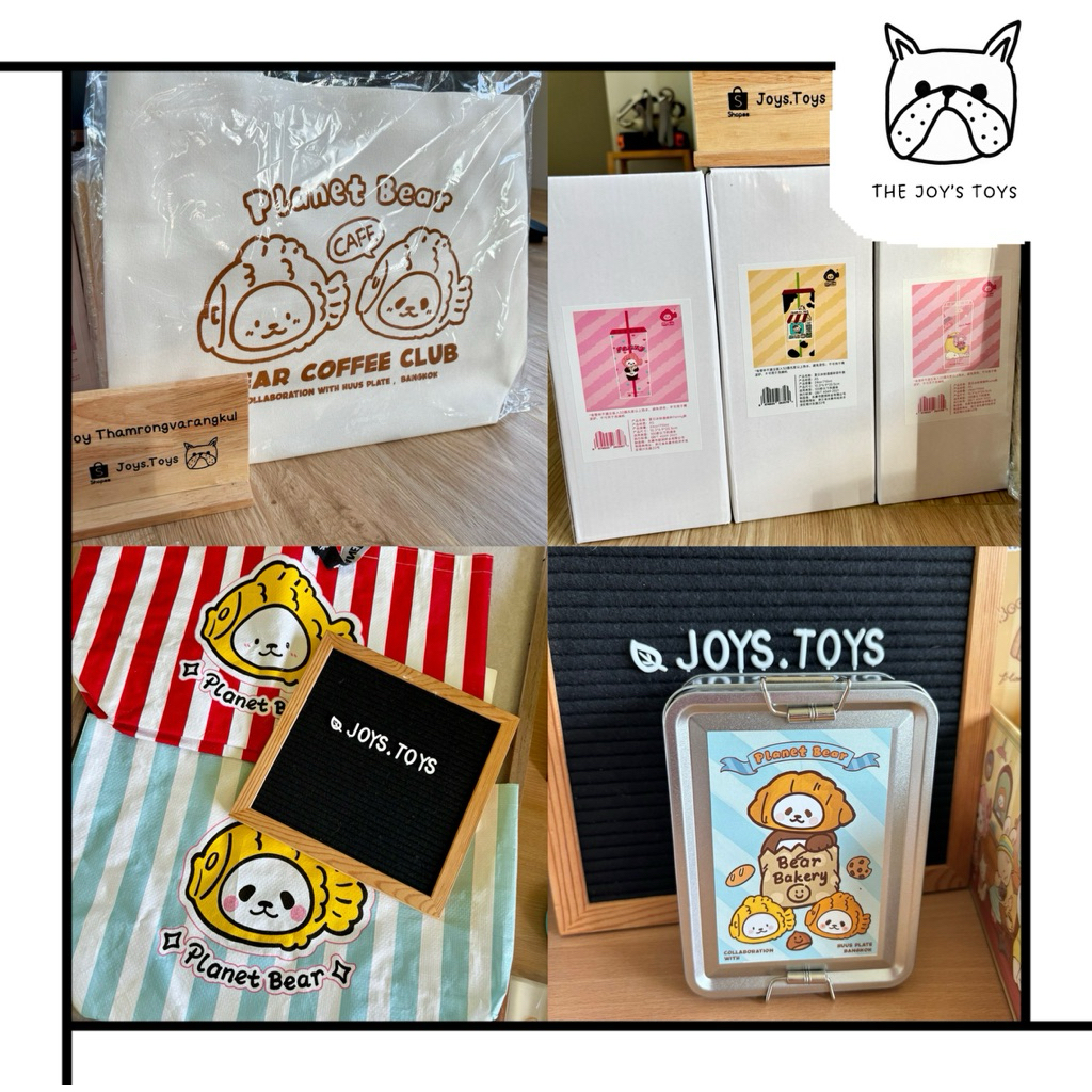 [พร้อมส่ง]✨ Planet Bear รวมของใช้ accessories ของแท้ 100%