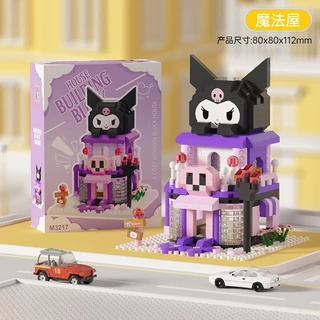 ตัวต่อไมโครบล็อก การ์ตูน micro block ร้านค้า ดอกไม้ เค้ก ไอสครีม