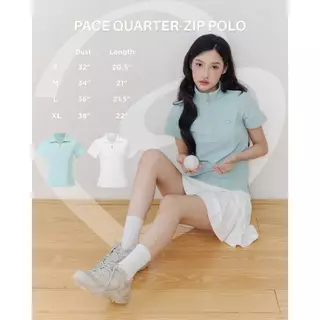 Muuv & Gruuv Pace Quarter-Zip Polo