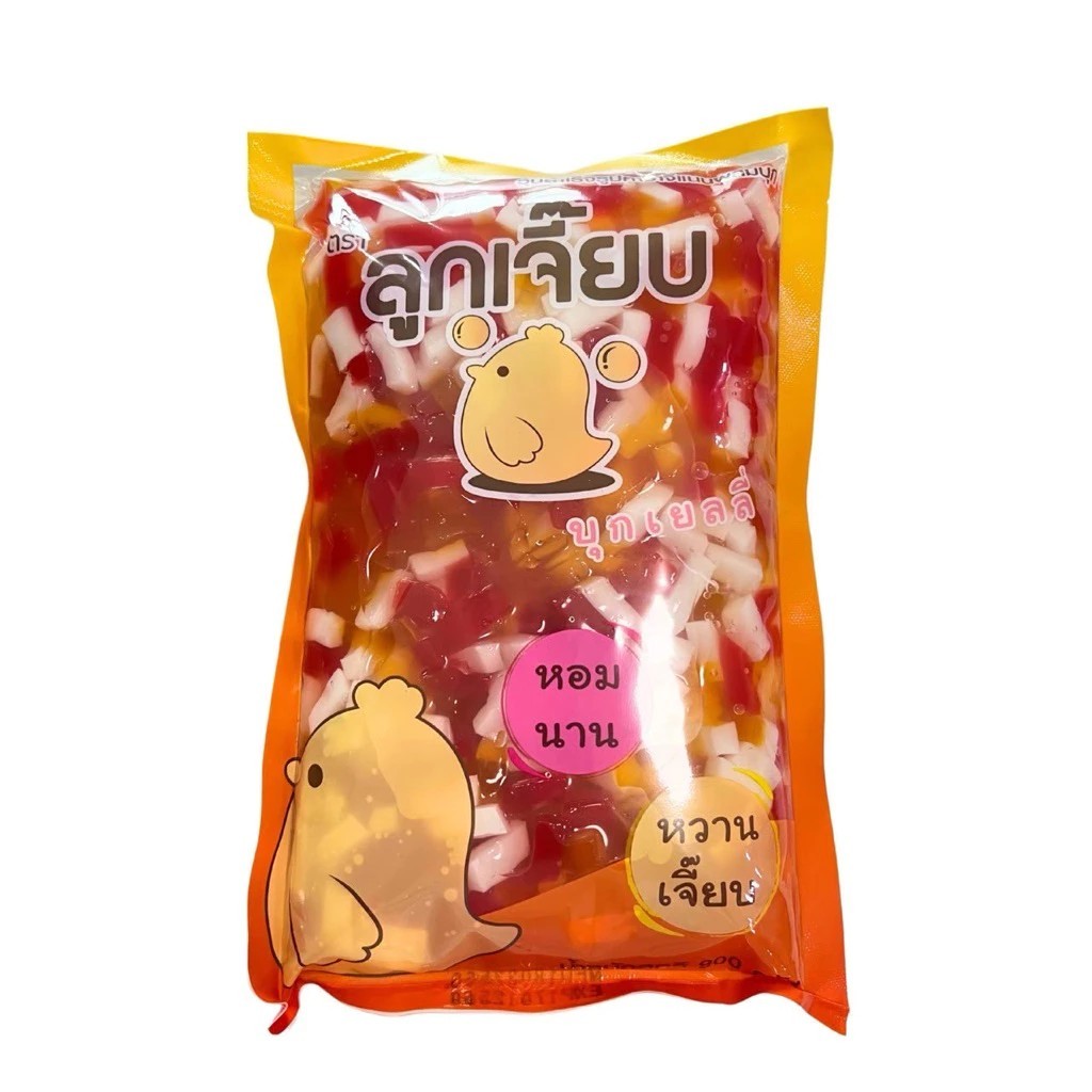 วุ้นทุตตี้/ผลไม้ วุ้นฟรุตสลัด 900 กรัม ตราลูกเจี๊ยบ 800691