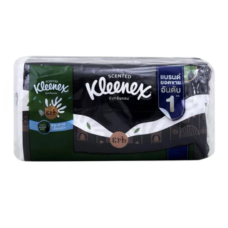 Kleenex คลีเน็กซ์ กระดาษทิชชู่ เซนเท็ด x เอิบ กระดาษเช็ดหน้า รุ่นกลิ่นหอม ซอฟท์บ็อกซ์ 106 แผ่น แพ็ค 4 (พร้อมส่ง!)