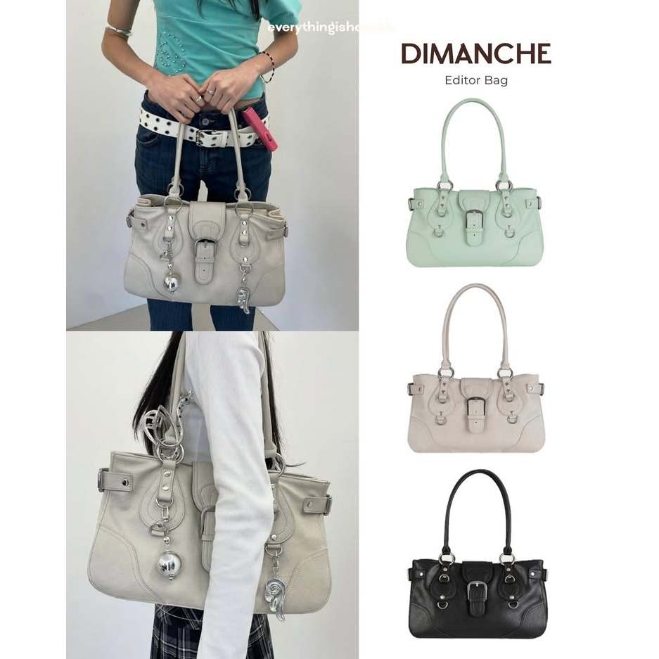 DIMANCHE EDITOR BAG 🐇🍵 ◦ authentic from 🇰🇷 ◦ dm us for more info