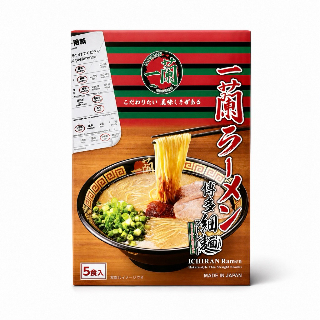 ICHIRAN RAMEN / อิจิรันราเมงข้อสอบ ราเมงกึ่งสำเร็จรูป