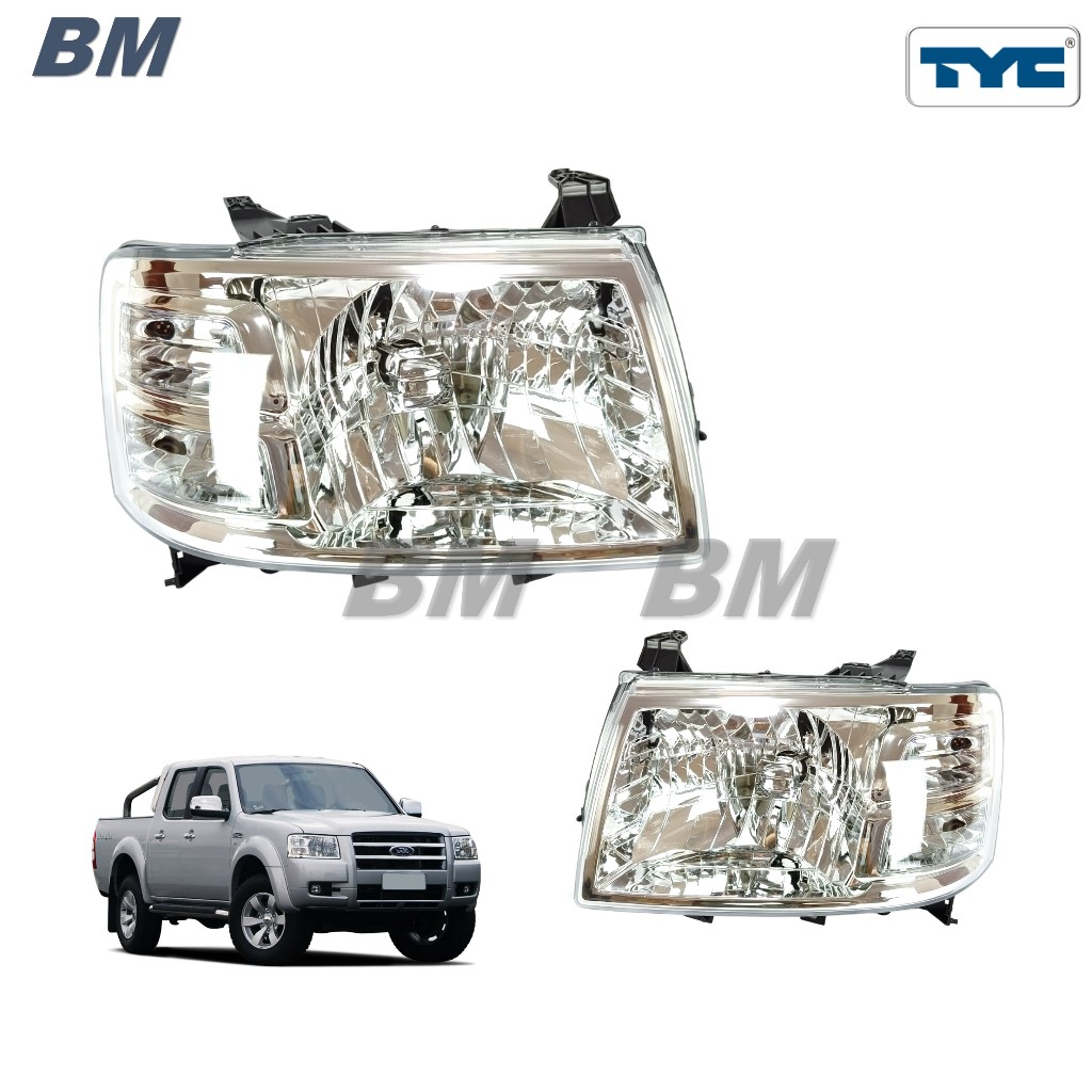 ไฟหน้า ฟอร์ด แรนเจอร์​ Ranger​ FORD​ RANGER​ ปี 2006 2007 2008​ *แบรนด์ TYC
