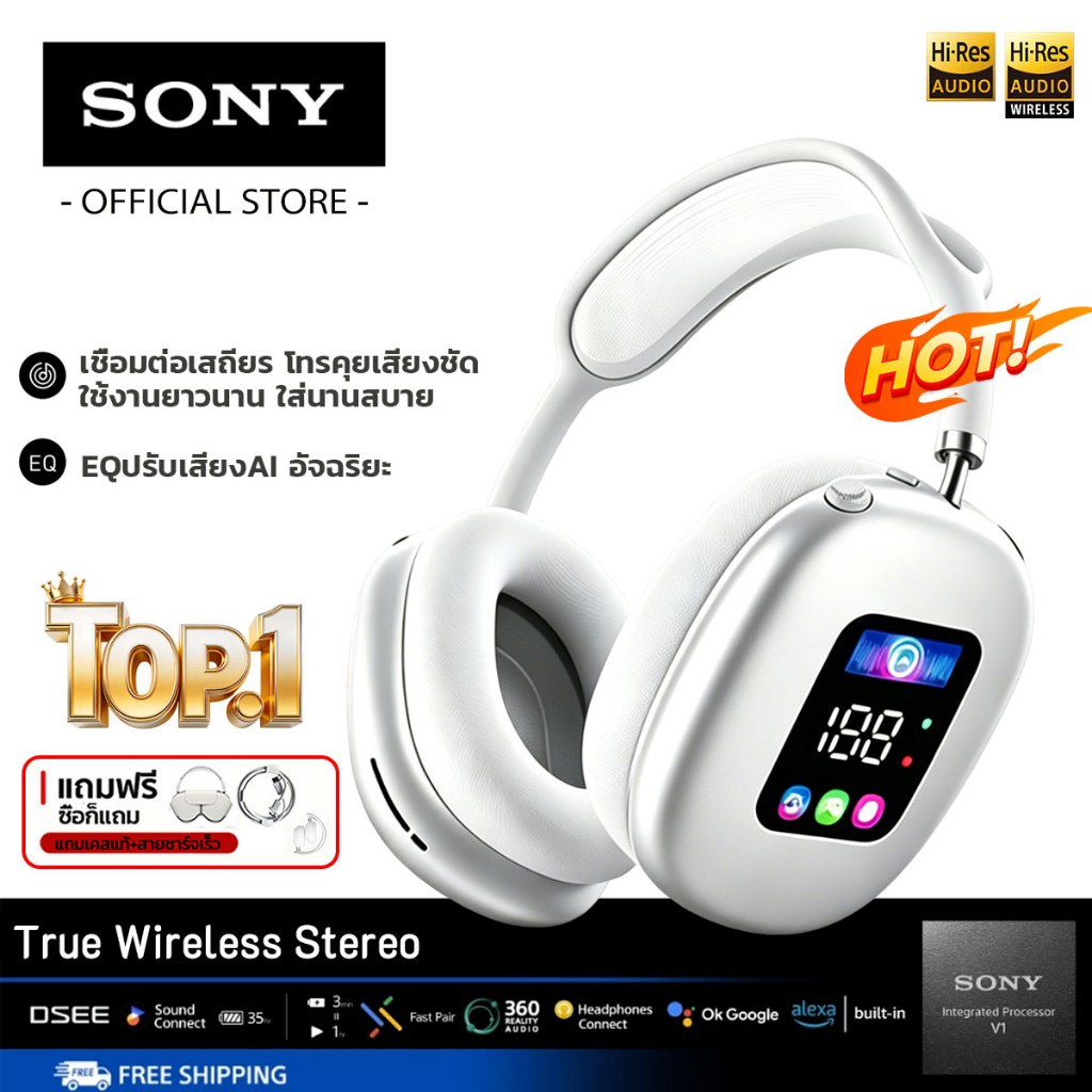 หูฟังแบบมีสาย Professional Monitor หูฟังสเตอริโอแบบครอบหูสําหรับ DJ,การบันทึก,Podcasting,Streaming หูฟังตัดเสียงรบกวน