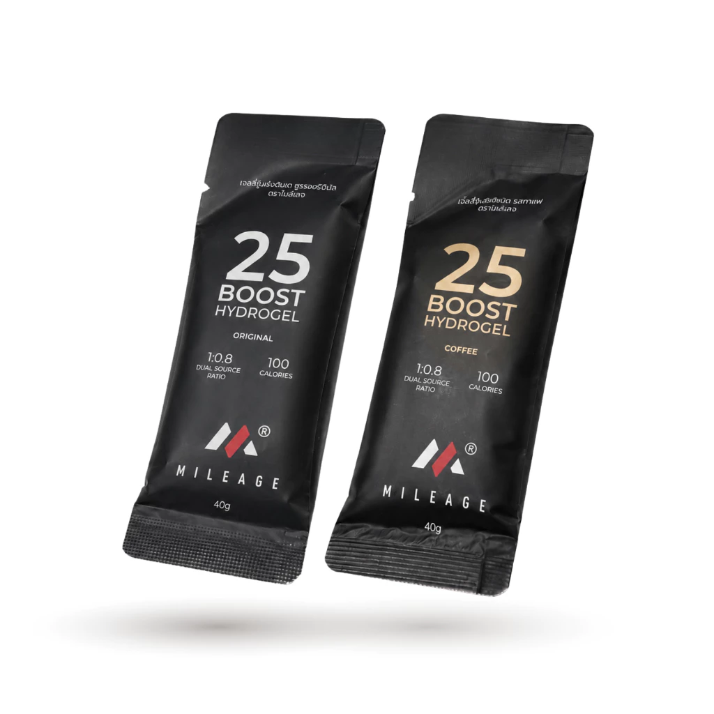 25BOOST Mileage Hydrogel เจลให้พลังงาน สำหรับเล่นกีฬา