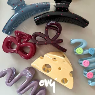 🔥พร้อมส่ง🔥 กิ๊บหนีบผมลายจุด กิ๊บโบว์