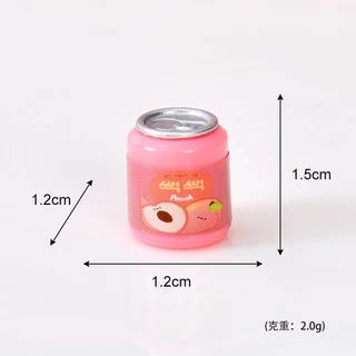่J265 ขวดเครื่องดื่มจำลองรูปทรงยาคูลท์แพ็คละ6ชิ้น