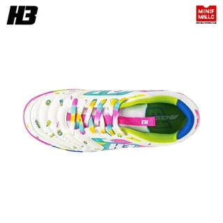 รองเท้าฟุตซอล H3 รุ่น Emotion Futsal รองเท้าฟุตบอล ผลิตจากหนังไมโครไฟเบอร์คุณภาพสูง กระชับเท้า น้ำหนักเบา สวมใส่สบาย