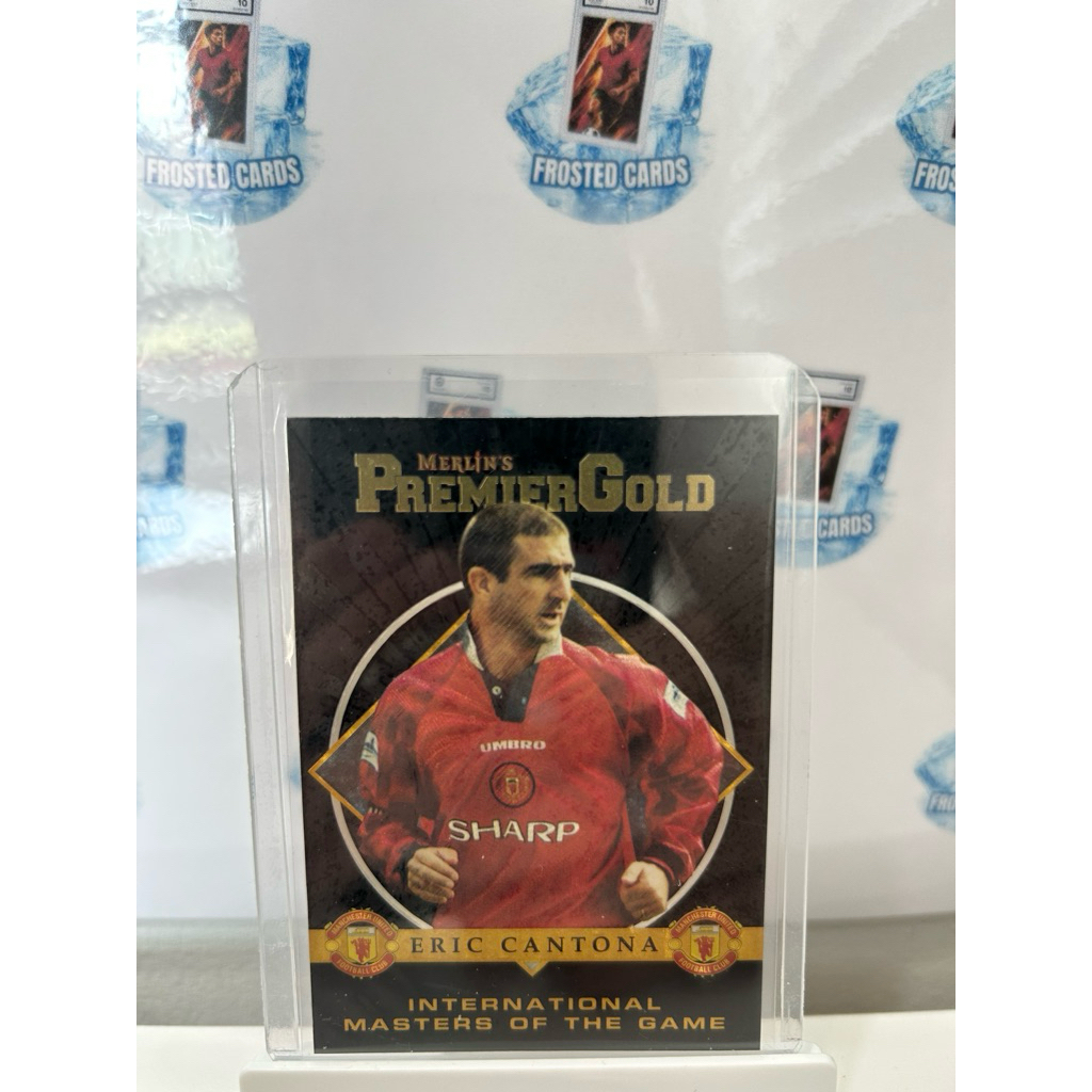 การ์ด Case Hit Eric Cantona Merlin 96