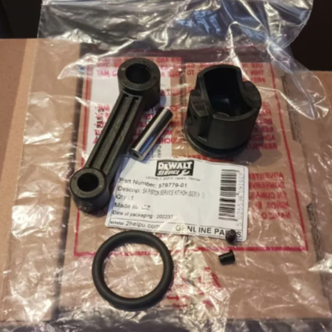 DEWALT ชุดอะไหล่ ก้านสูบ ลูกสูบ โอริง สลักก้านสูบ สกัดไฟฟ้า รุ่น D25899K D25900 D25901K (579779-01)