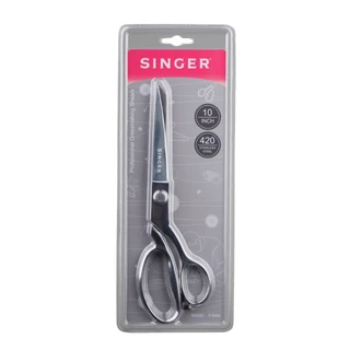 Singer กรรไกรแสตนเลส 10 นิ้ว รุ่น P-6804 สีเงิน