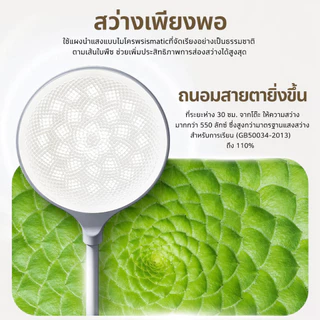 Philips โคมไฟตั้งโต๊ะ โคมไฟอ่านหนังสือ โคมไฟป้องกันดวงตา ความสว่างคงที่แม้แบตเตอรี่เหลือน้อย แสงมุมกว้าง แบตอึด 95 ชม