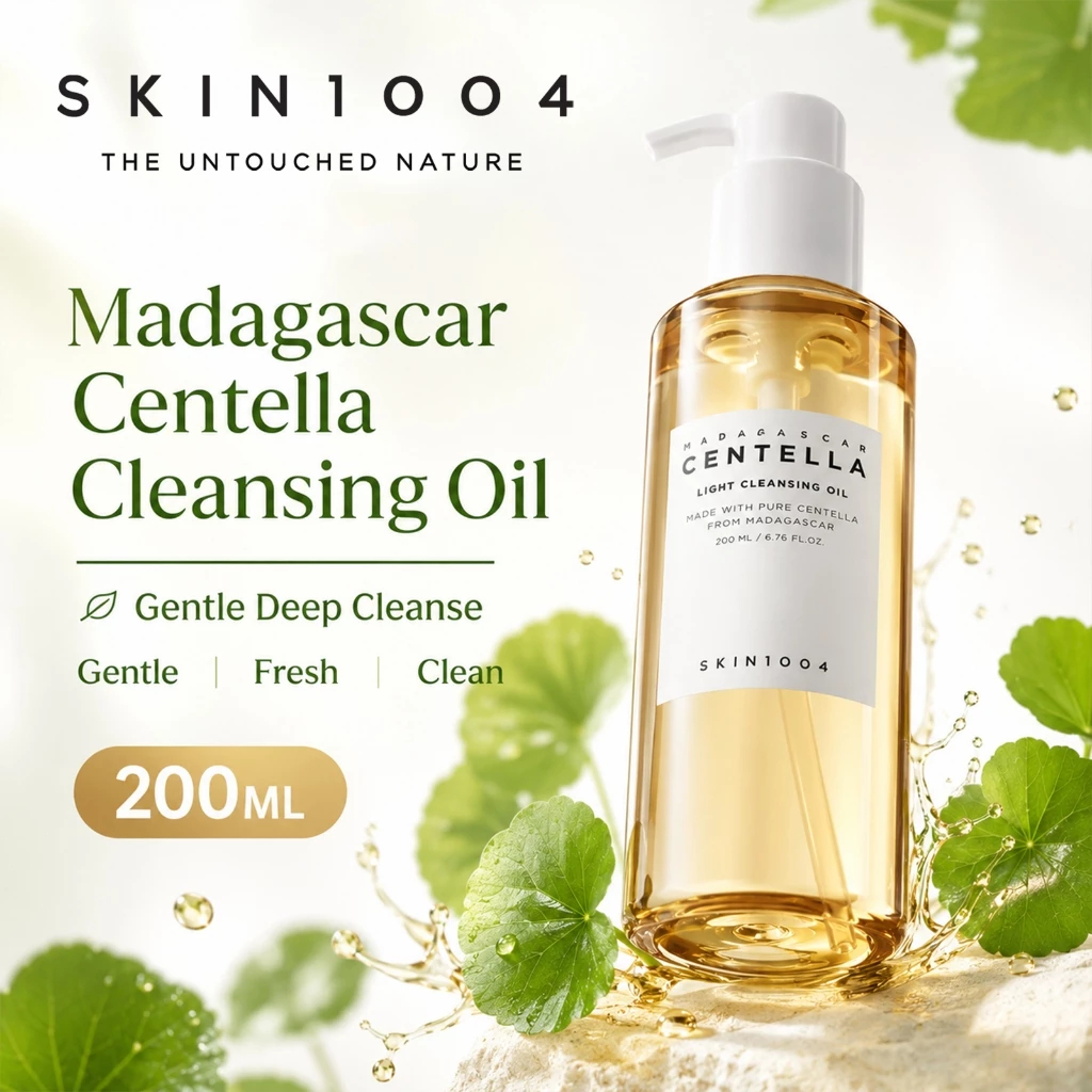 Skin1004 Centella Cleansing Oil 200ml ล้างเครื่องสำอางสะอาดหมดจด อ่อนโยนไม่ทำร้ายผิว