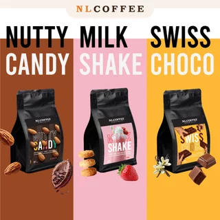 เมล็ดกาแฟเบลนด์พิเศษ Milk Shake มิลค์เชค | Swiss Choco สวิสช็อค | Nutty Candy นัทตี้แคนดี้ (200 กรัม)