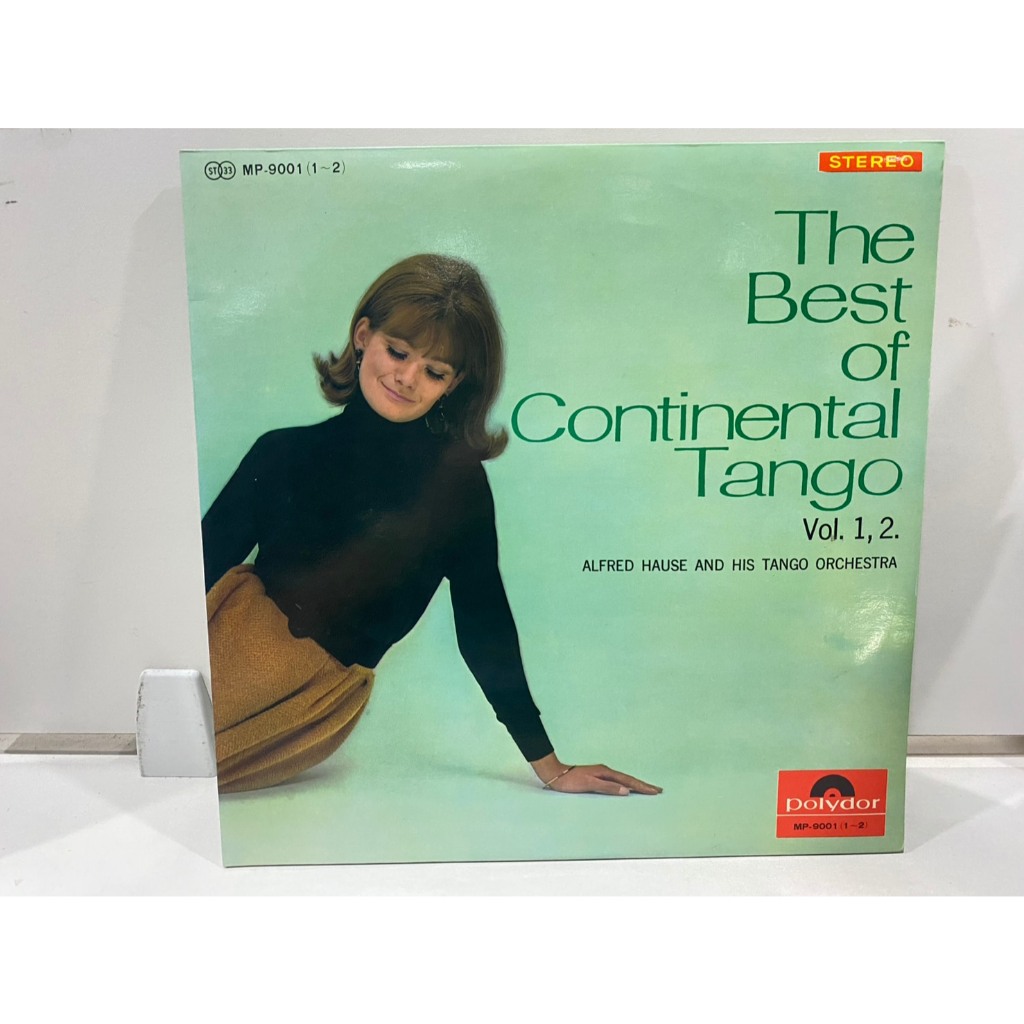 2 LPVinyl Records แผ่นเสียงไวนิล The Best of Continental Tango Alfred Hause and His Tango Orchestra.