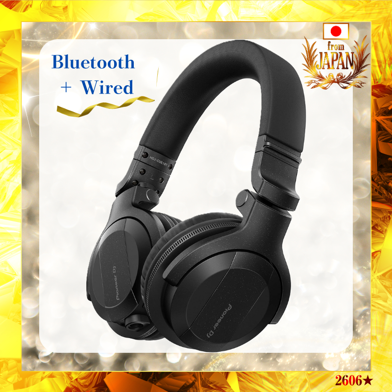 [Pioneer DJ] DJ Headphones HDJ-CUE1BT-K, Matte Black